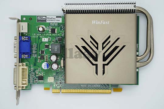 丽台Winfast PX8500 GT TDH HDCP Heatpipe 256MB显示卡（nVIDIA GeForce 8500 GT芯片）